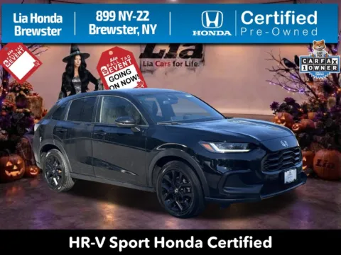 Black 2024 Honda HR-V Sport for sale in Brewster, NY