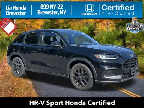 Black 2024 Honda HR-V Sport for sale in Brewster, NY