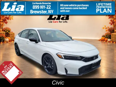 White 2026 Honda Civic Sport for sale in Brewster, NY