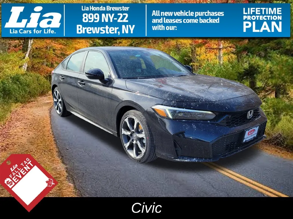 Blue 2026 Honda Civic Hybrid Sport Touring for sale in Brewster, NY