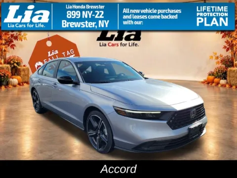 Silver 2026 Honda Accord Hybrid Sport for sale in Brewster, NY