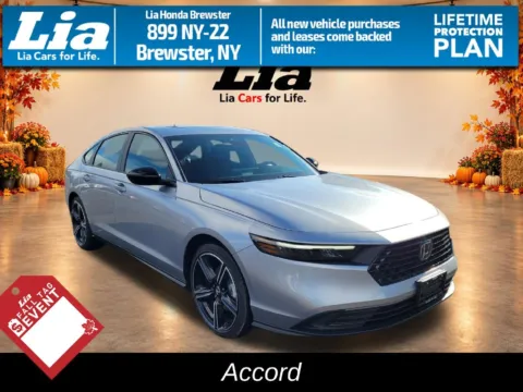 Silver 2026 Honda Accord Hybrid Sport for sale in Brewster, NY