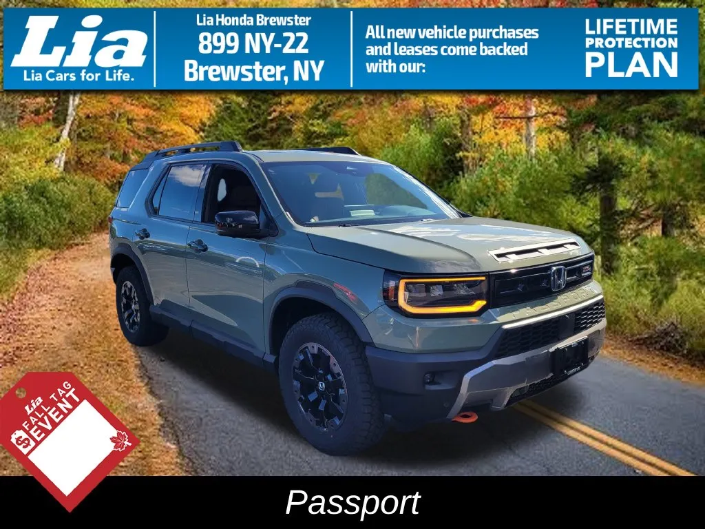 Green 2026 Honda Passport TrailSport Elite for sale in Brewster, NY