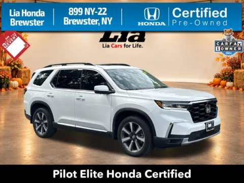 White 2024 Honda Pilot Elite for sale in Brewster, NY