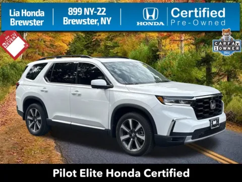 White 2024 Honda Pilot Elite for sale in Brewster, NY