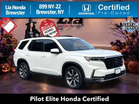 White 2024 Honda Pilot Elite for sale in Brewster, NY