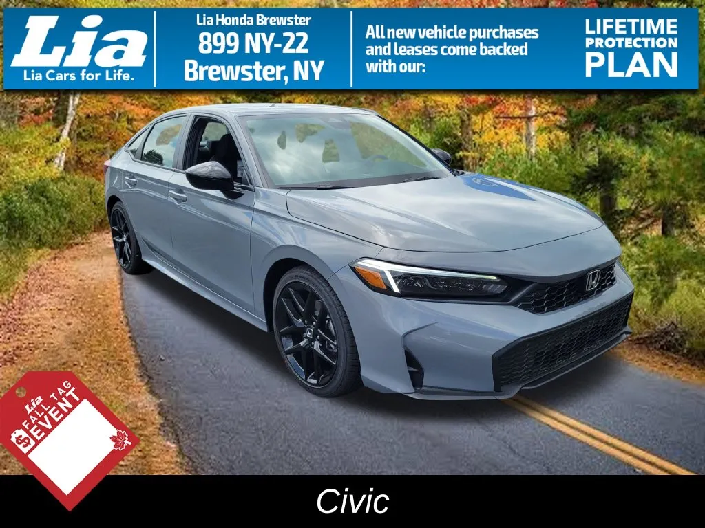 Gray 2026 Honda Civic Sport for sale in Brewster, NY