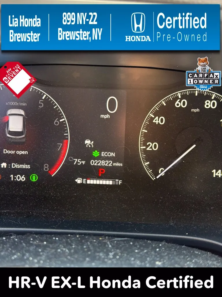 Red 2024 Honda HR-V EX-L for sale in Brewster, NY