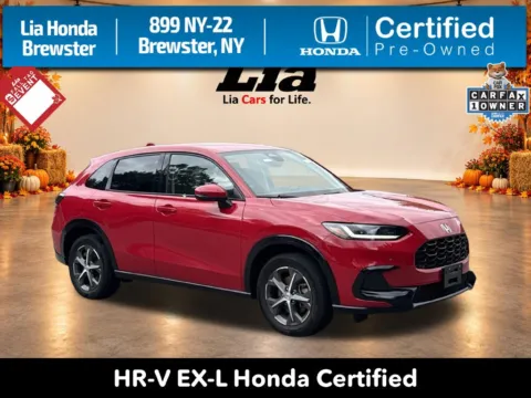 Red 2024 Honda HR-V EX-L for sale in Brewster, NY