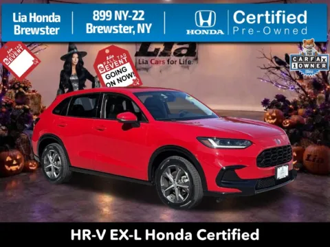 Red 2024 Honda HR-V EX-L for sale in Brewster, NY