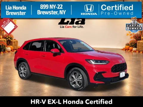 Red 2024 Honda HR-V EX-L for sale in Brewster, NY