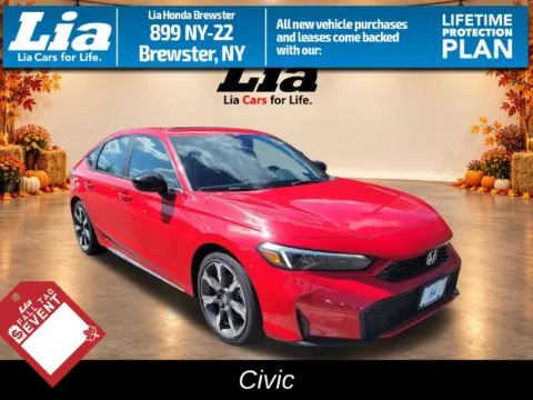 Red 2026 Honda Civic Hybrid Sport Touring for sale in Brewster, NY