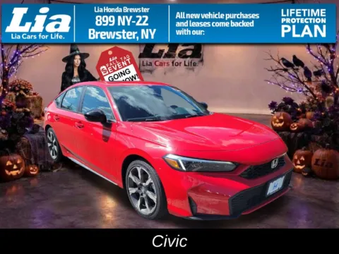 Red 2026 Honda Civic Hybrid Sport Touring for sale in Brewster, NY