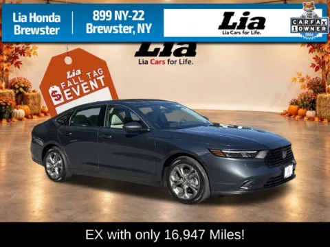 Gray 2024 Honda Accord EX for sale in Brewster, NY