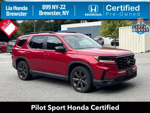Red 2024 Honda Pilot Sport for sale in Brewster, NY