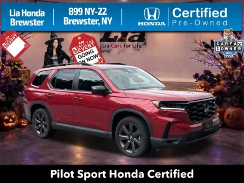 Red 2024 Honda Pilot Sport for sale in Brewster, NY