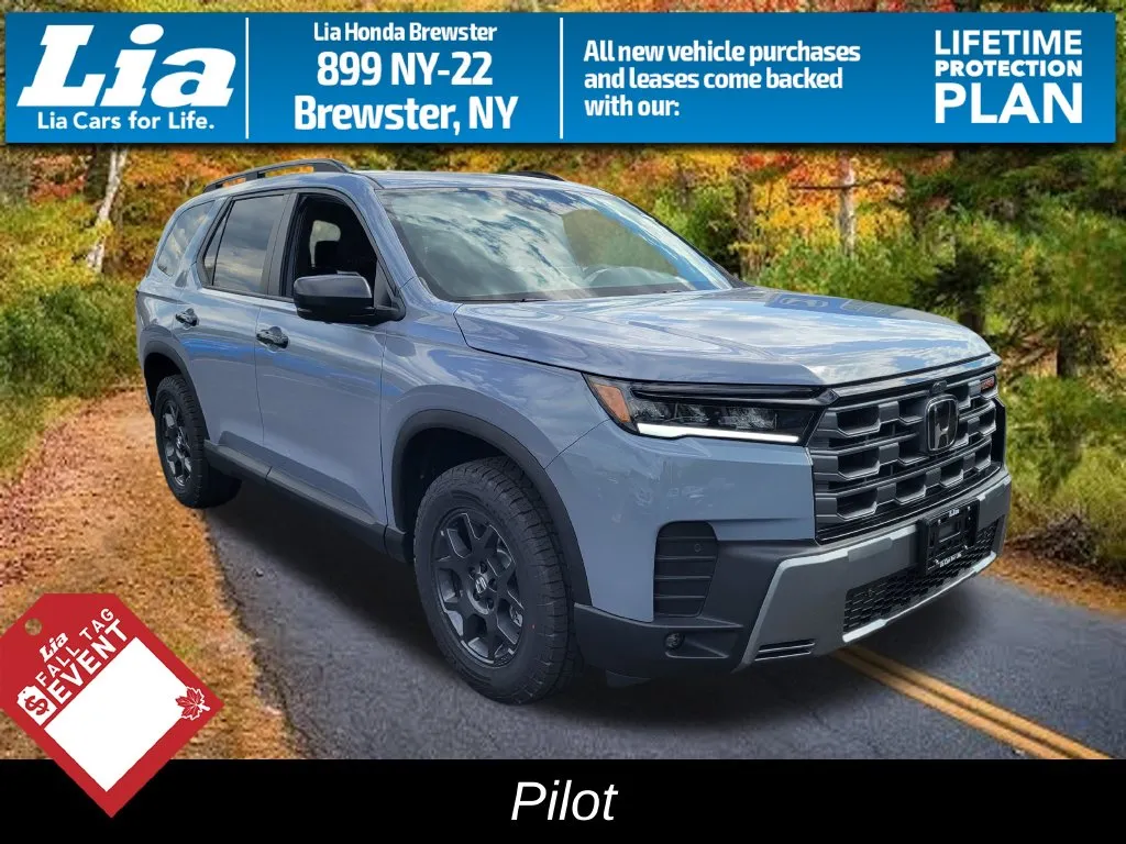 Gray 2026 Honda Pilot TrailSport for sale in Brewster, NY