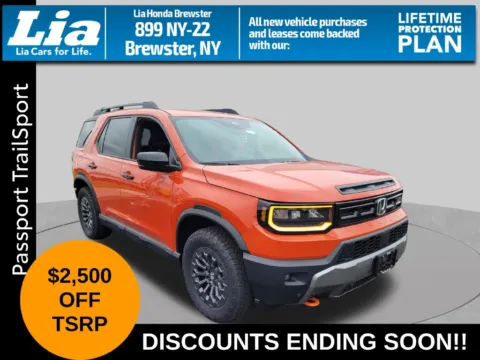 Orange 2026 Honda Passport TrailSport for sale in Brewster, NY