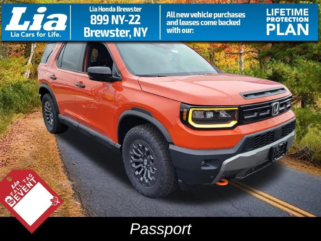 Orange 2026 Honda Passport TrailSport for sale in Brewster, NY