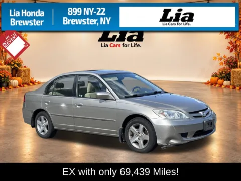 Tan 2004 Honda Civic EX for sale in Brewster, NY