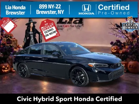 Black 2026 Honda Civic Hybrid Sport for sale in Brewster, NY