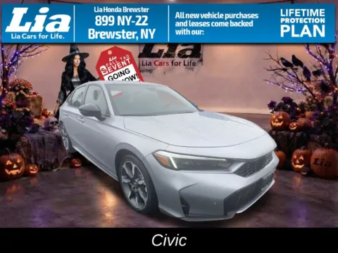 Silver 2026 Honda Civic Hybrid Sport Touring for sale in Brewster, NY