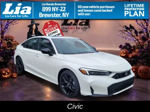White 2026 Honda Civic Hybrid Sport for sale in Brewster, NY