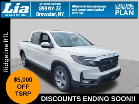 White 2026 Honda Ridgeline RTL for sale in Brewster, NY