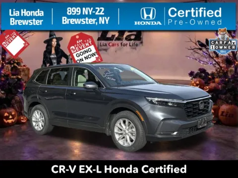 Gray 2024 Honda CR-V EX-L for sale in Brewster, NY