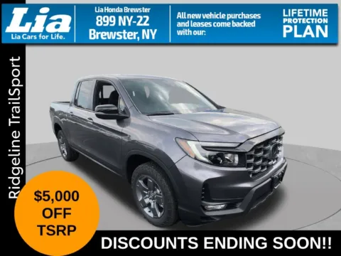 Gray 2026 Honda Ridgeline TrailSport for sale in Brewster, NY