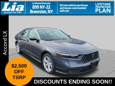 Gray 2026 Honda Accord LX for sale in Brewster, NY