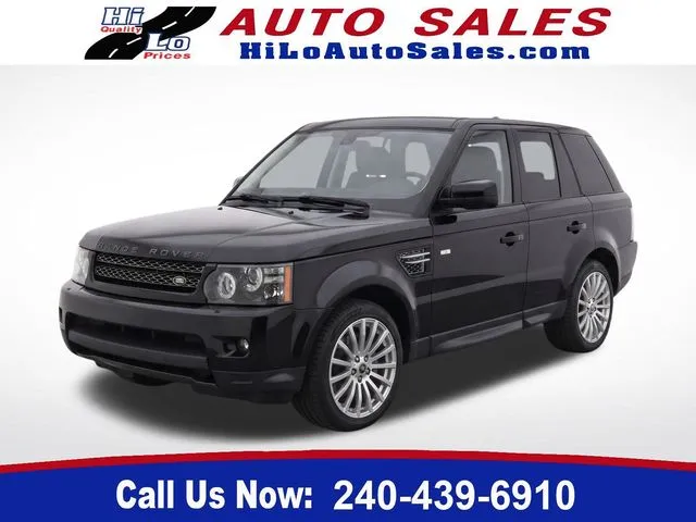 Black 2013 Land Rover Range Rover Sport HSE for sale in Frederick, MD