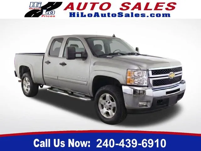 Gray 2014 Chevrolet Silverado 2500 HD LT for sale in Frederick, MD