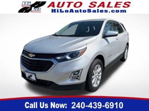 Silver 2019 Chevrolet Equinox LT for sale in Frederick, MD