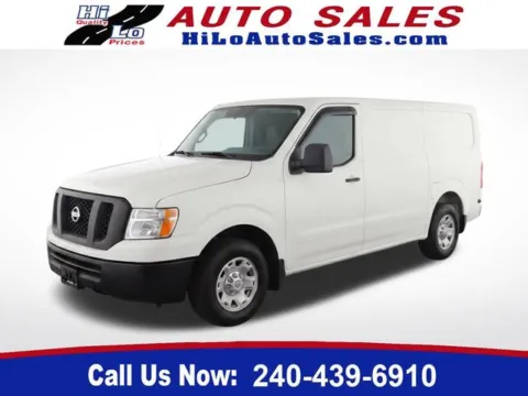 White 2017 Nissan NV1500 S for sale in Frederick, MD