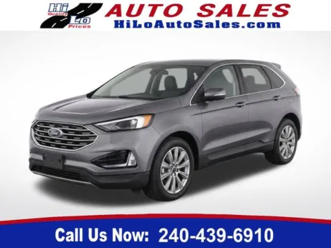 Gray 2024 Ford Edge Titanium for sale in Frederick, MD