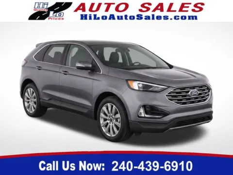 Gray 2024 Ford Edge Titanium for sale in Frederick, MD