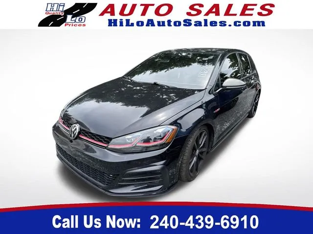 Black 2019 Volkswagen Golf GTI 2.0T S for sale in Frederick, MD
