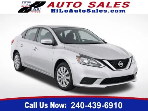 Silver 2016 Nissan Sentra SV for sale in Frederick, MD