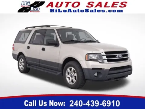 White 2017 Ford Expedition EL XL for sale in Frederick, MD