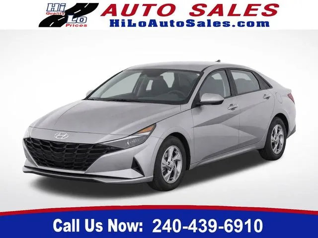 Silver 2023 Hyundai Elantra SE for sale in Frederick, MD