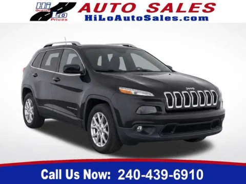 Black 2018 Jeep Cherokee Latitude for sale in Frederick, MD