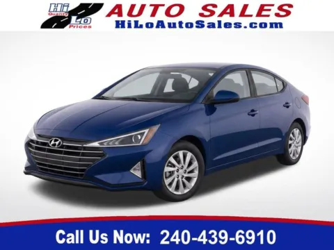 Blue 2020 Hyundai Elantra SE for sale in Frederick, MD