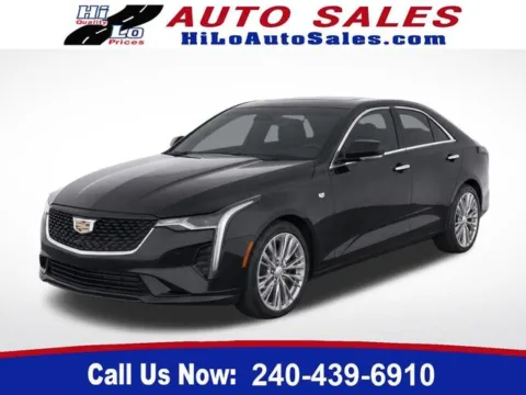Black 2023 Cadillac CT4 Premium Luxury for sale in Frederick, MD