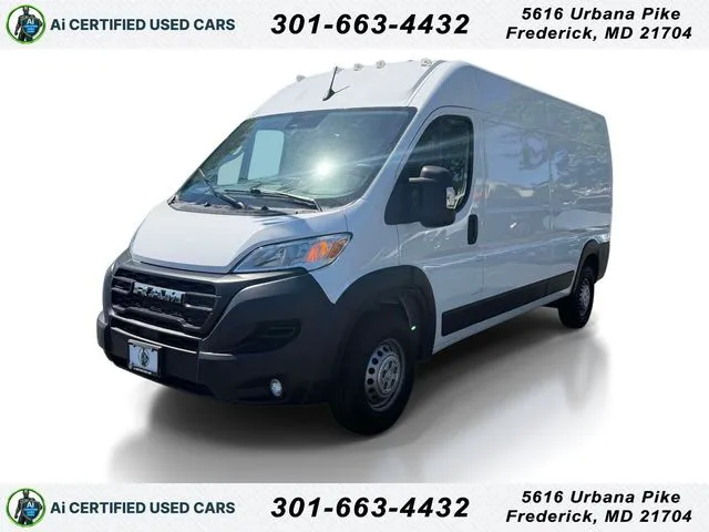 White 2025 Ram ProMaster 3500 High Roof for sale in Frederick, MD