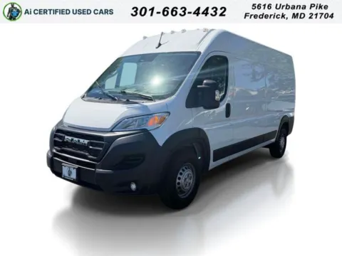 White 2025 Ram ProMaster 3500 High Roof for sale in Frederick, MD