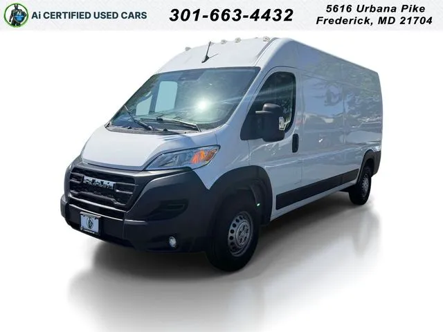 White 2025 Ram ProMaster 3500 High Roof for sale in Frederick, MD
