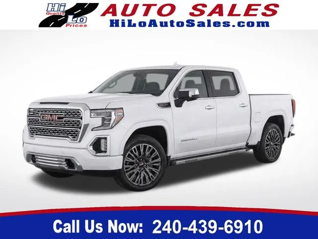 White 2022 GMC Sierra 1500 Limited Denali for sale in Frederick, MD
