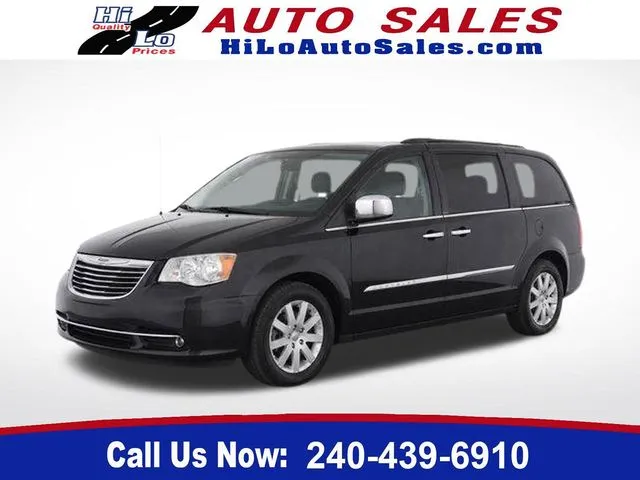 Black 2012 Chrysler Town & Country Touring-L for sale in Frederick, MD