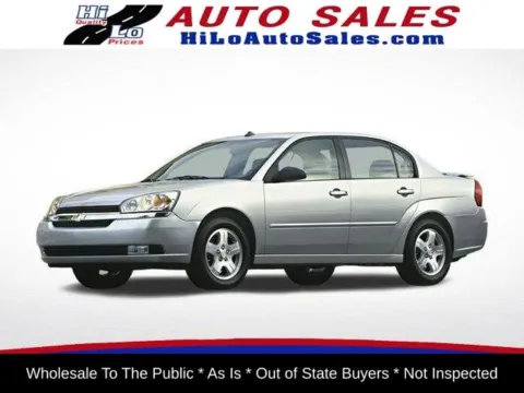 Red 2004 Chevrolet Malibu for sale in Frederick, MD